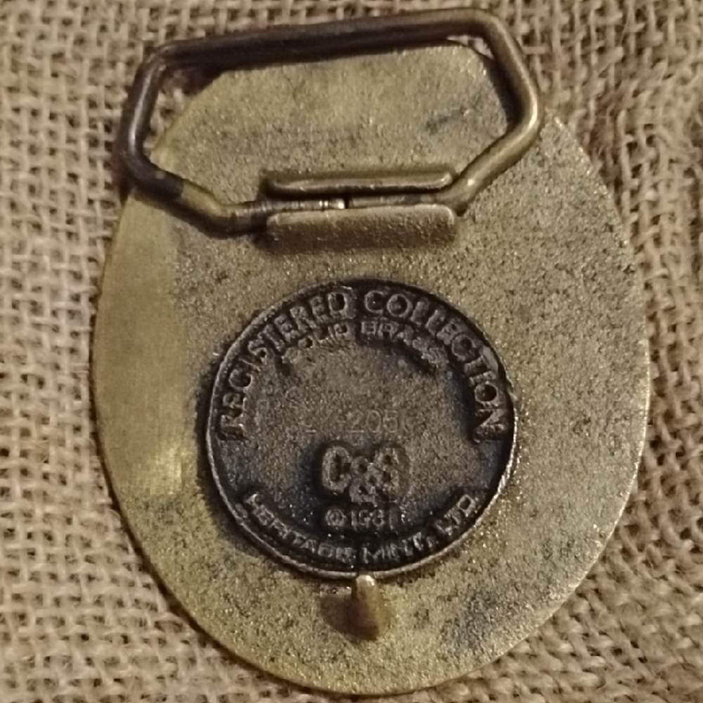 Georgia Bulldogs Gold Belt Buckle - Picture 7 of 7